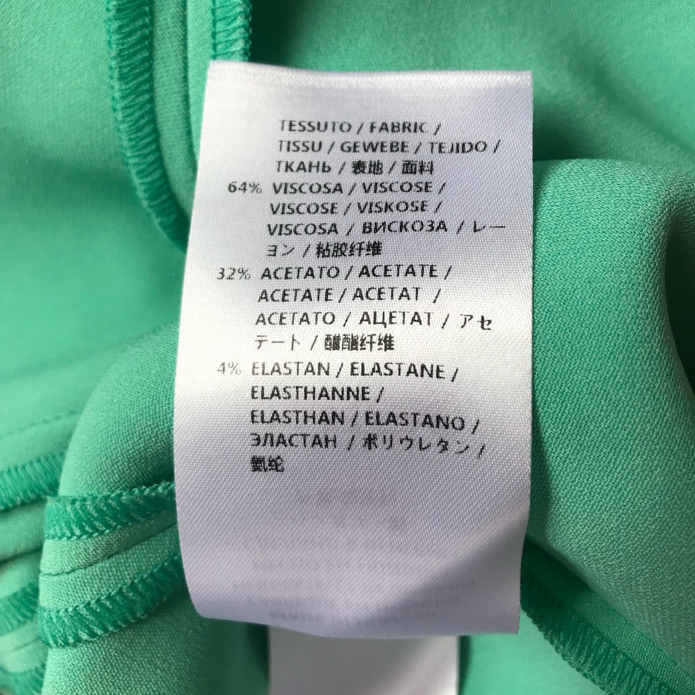 Stella McCartney Mint Green V-Neck Dress - Picture 11 of 16